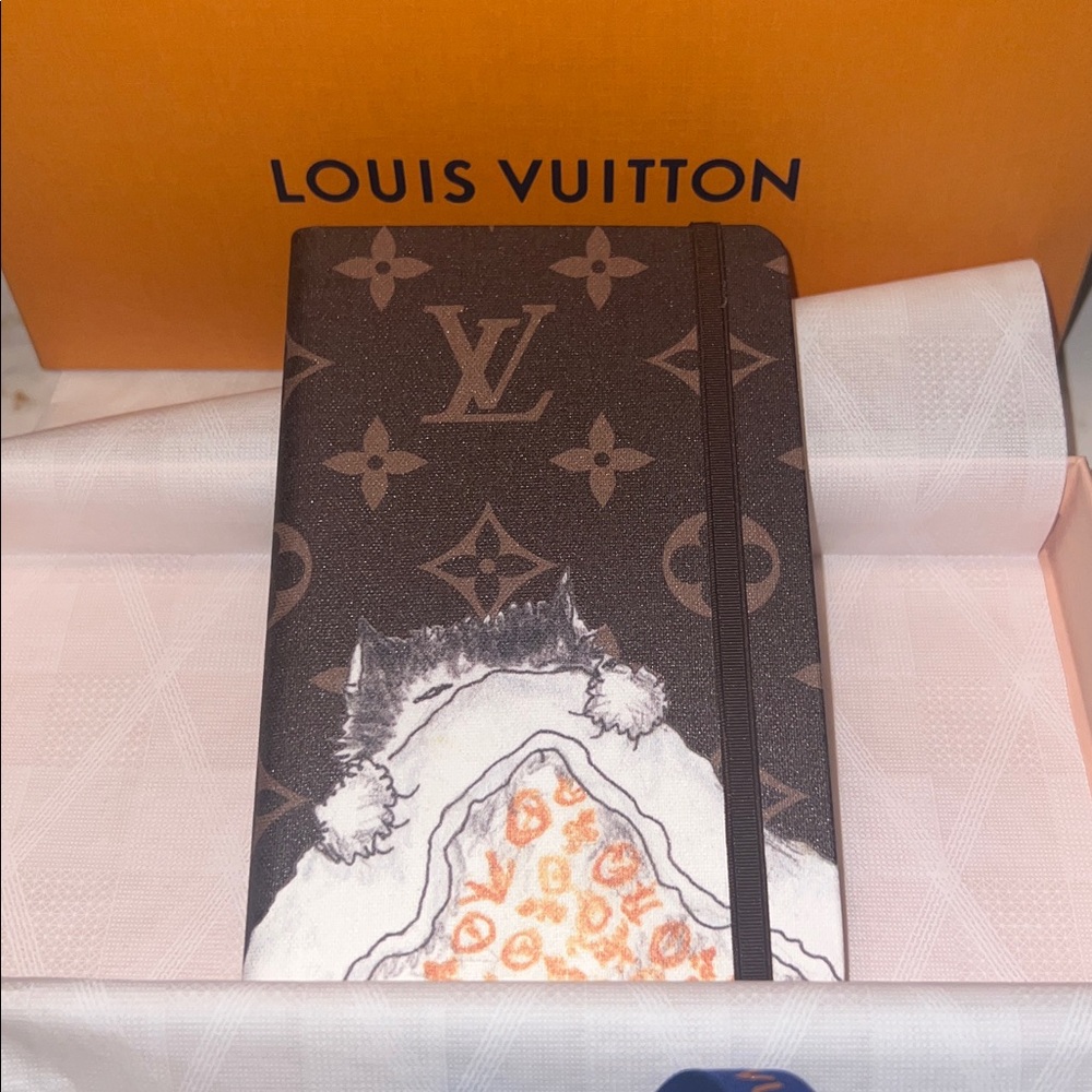 NIB LOUIS VUITTON x Grace Coddington Jane Notebook PM - Limited Edition!